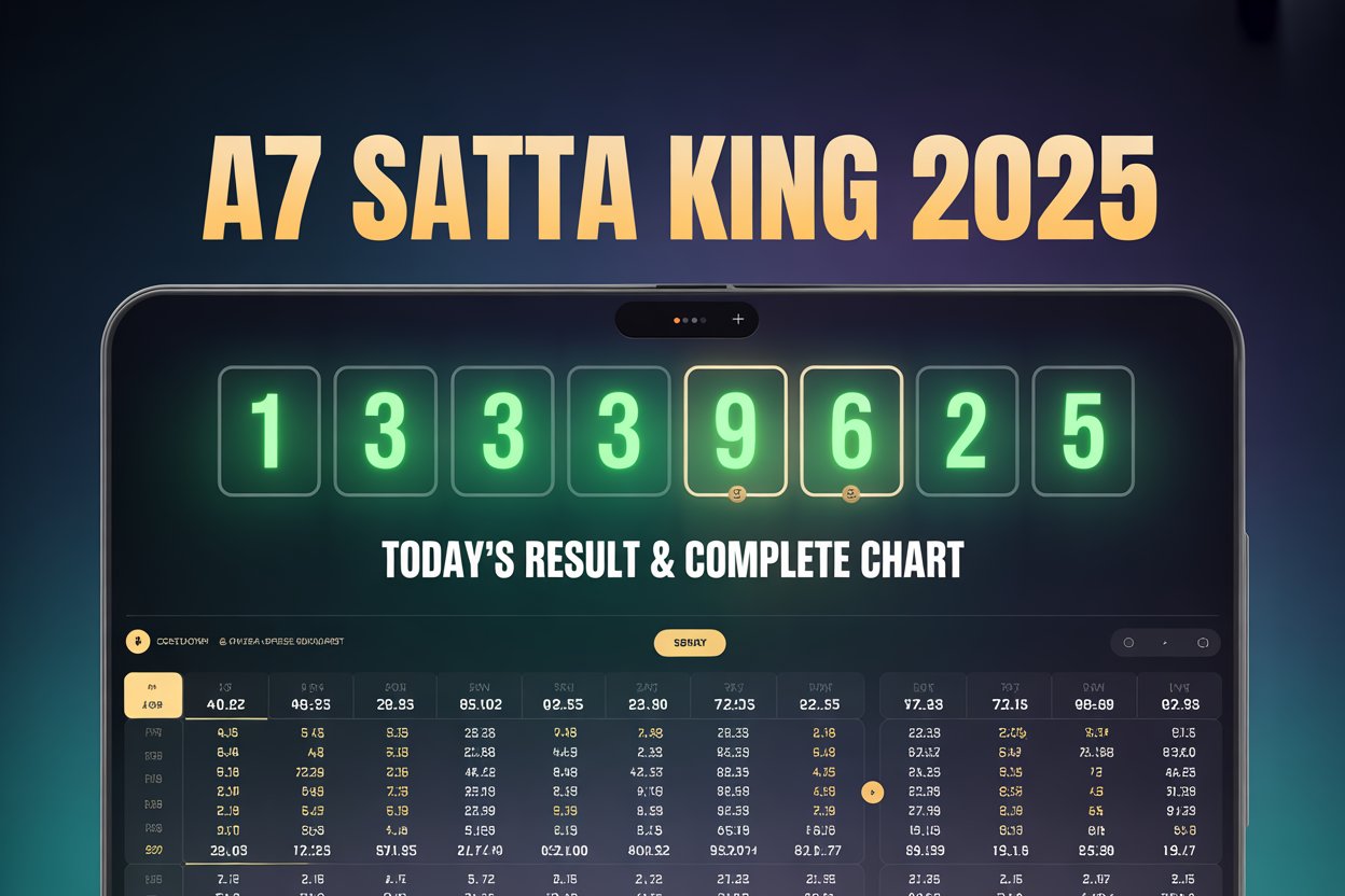 A7 Satta King 2025 | Today’s Result & Complete Chart